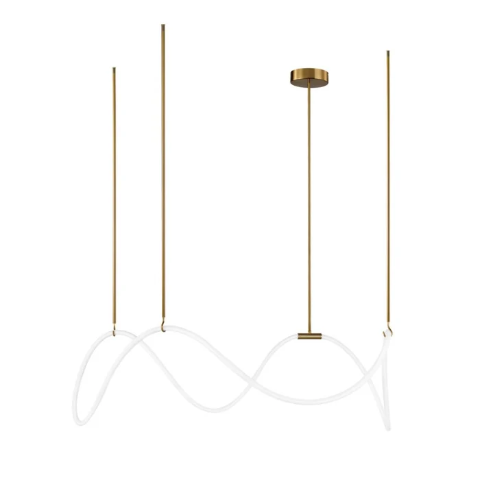 Подвесной светильник Loft it Thread 10388P/C Brass