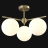 Люстра Crystal Lux FELIZ SP-PL3 BRONZE/WHITE