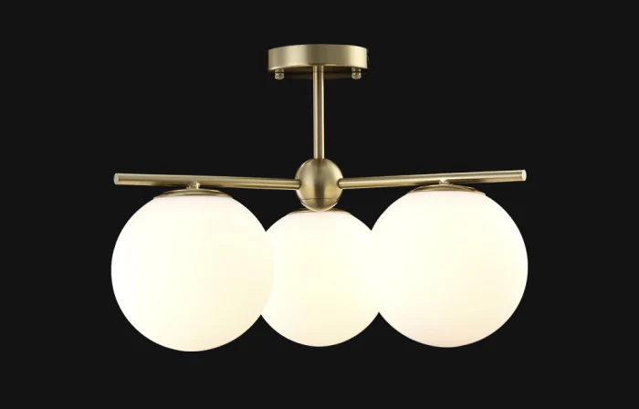 Люстра Crystal Lux FELIZ SP-PL3 BRONZE/WHITE