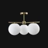 Люстра Crystal Lux FELIZ SP-PL3 BRONZE/WHITE