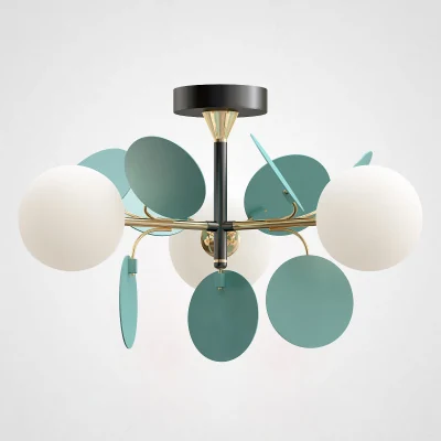 Люстра на штанге MATISSE BLUE D45 ImperiumLoft