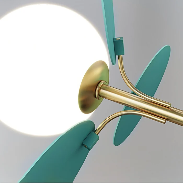 Люстра на штанге MATISSE BLUE D45 ImperiumLoft