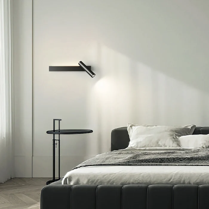 Настенный светильник JENIUS L40 Black Right ImperiumLoft