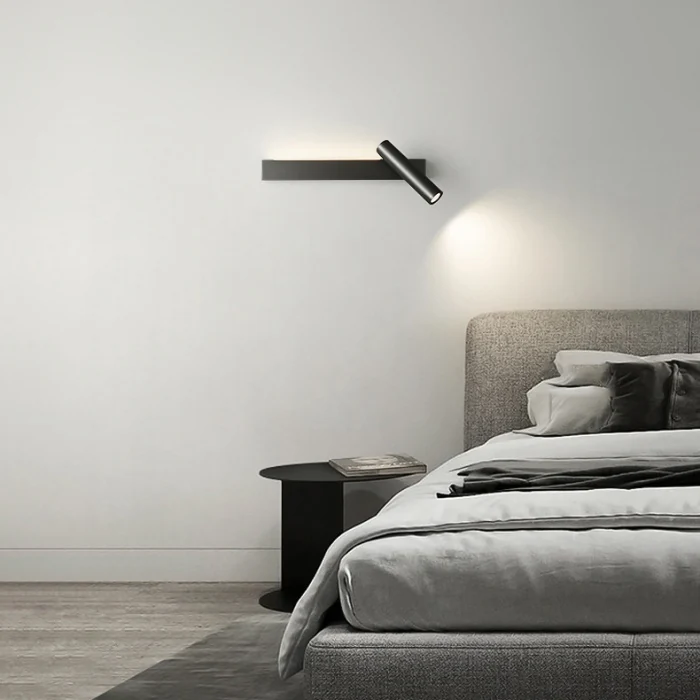 Настенный светильник JENIUS L40 Black Right ImperiumLoft