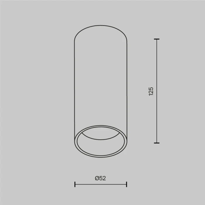 Потолочный светильник Maytoni Technical Focus Led C056CL-L12W2.7K-W-PT