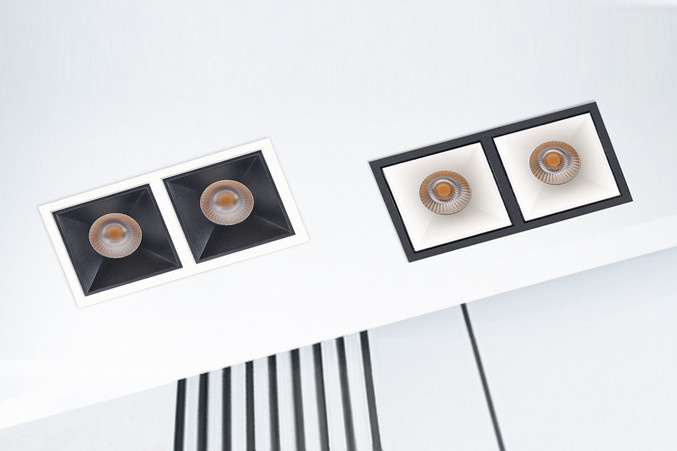 Светильник встраиваемый Italline IT06-6020 white 4000K - 2 шт. + IT06-6022 white