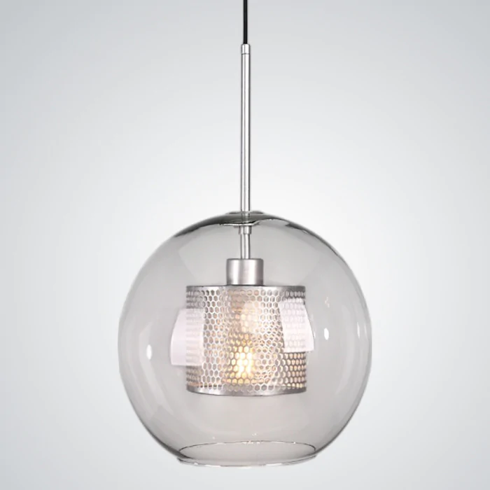Подвесной светильник CATCH silver D30 ImperiumLoft