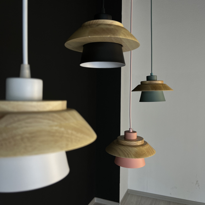 Подвесной светильник ECO Розовый ImperiumLoft