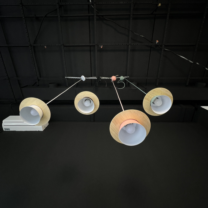 Подвесной светильник ECO Розовый ImperiumLoft