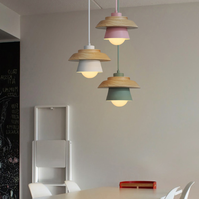 Подвесной светильник ECO Розовый ImperiumLoft