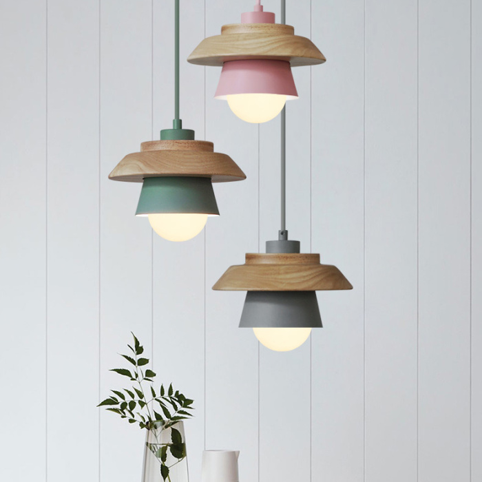 Подвесной светильник ECO Розовый ImperiumLoft