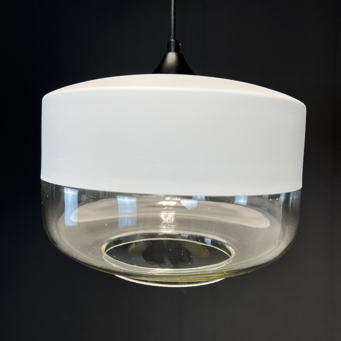 Подвесной светильник NORD D D25 White/Transparent ImperiumLoft
