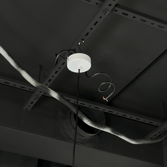 Подвесной светильник NORD D D25 White/Transparent ImperiumLoft