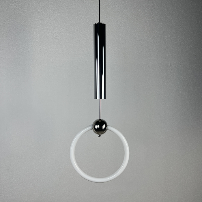 Подвесной светильник RING L D30 Серебро ImperiumLoft