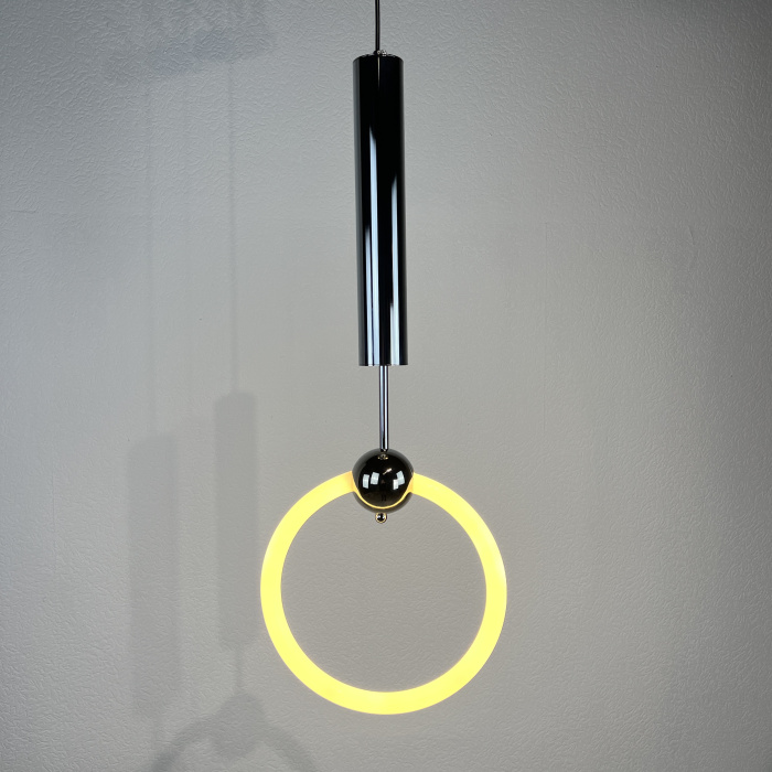 Подвесной светильник RING L D30 Серебро ImperiumLoft