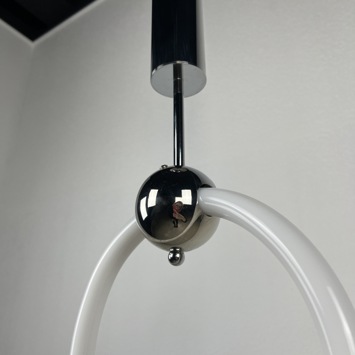 Подвесной светильник RING L D30 Серебро ImperiumLoft