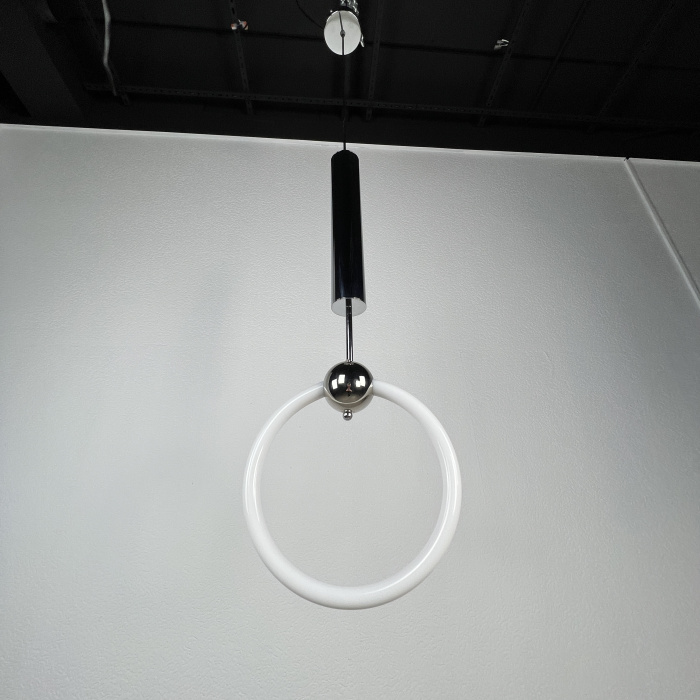 Подвесной светильник RING L D30 Серебро ImperiumLoft