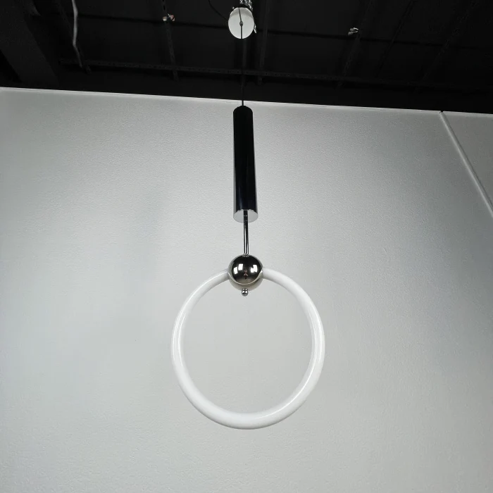 Подвесной светильник RING L D30 Серебро ImperiumLoft