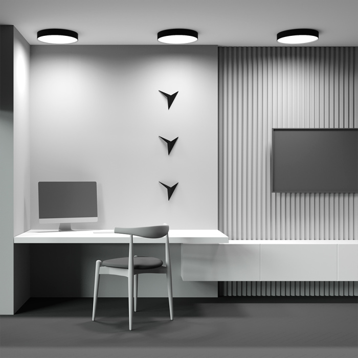 Потолочный светильник Maytoni Zon C032CL-45W4K-RD-B