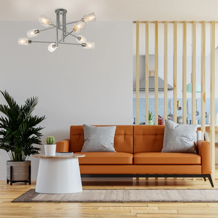 Потолочная люстра на штанге REFLEX ESCADA 1140/8P