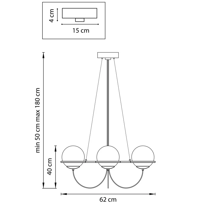 Подвесная люстра GLOBO LIGHTSTAR 803267