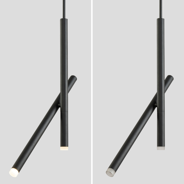 Потолочный светильник GORDIAN Black 6W ImperiumLoft