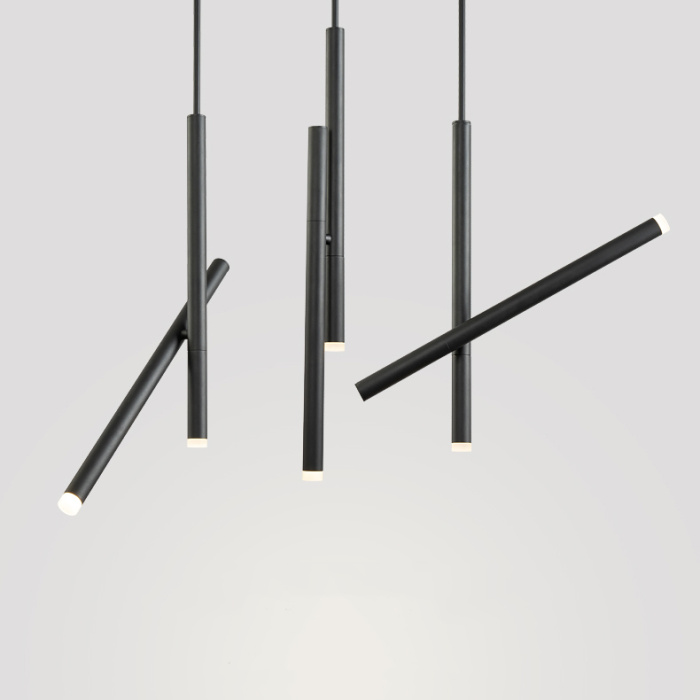 Потолочный светильник GORDIAN Black 6W ImperiumLoft