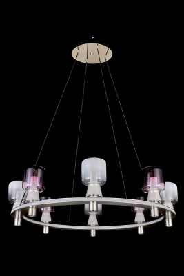 Подвесная люстра Leon Marie LE7719/8 Nickel