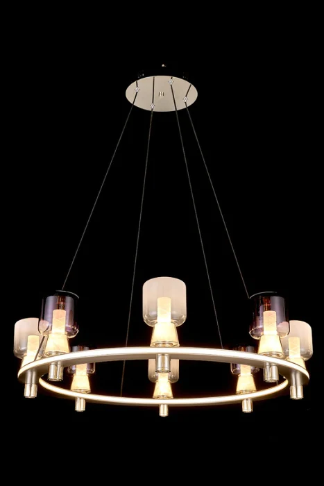 Подвесная люстра Leon Marie LE7719/8 Nickel