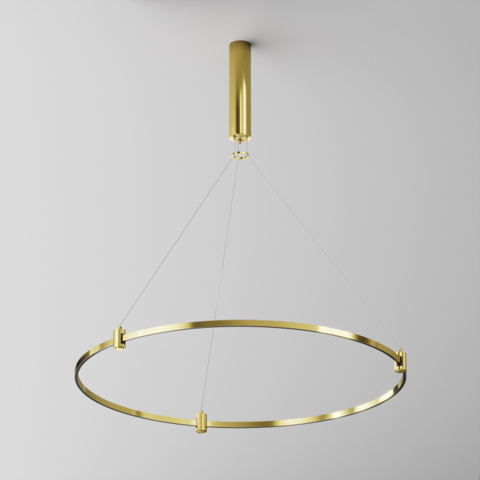 Подвесной набор с основанием под блок питания для круглого шинопровода Maytoni TRA154SW-BB-R-BS