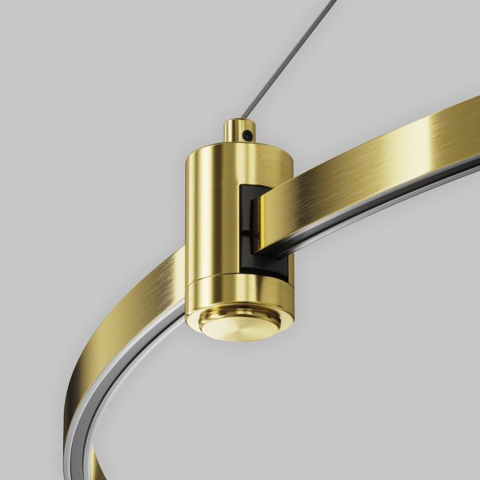 Подвесной набор с основанием под блок питания для круглого шинопровода Maytoni TRA154SW-BB-R-BS