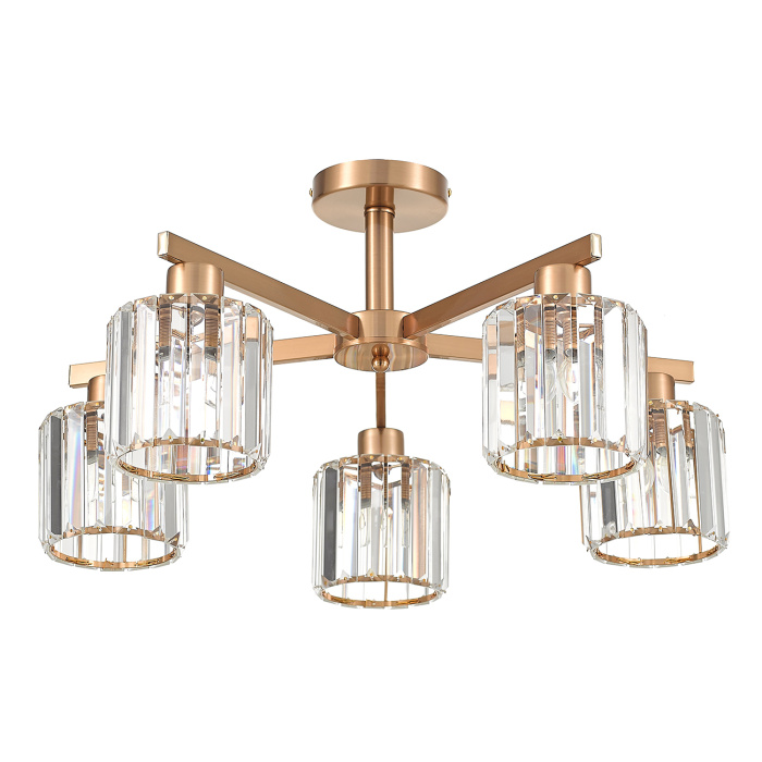 Потолочный светильник ADORN ESCADA 692/5P Сopper