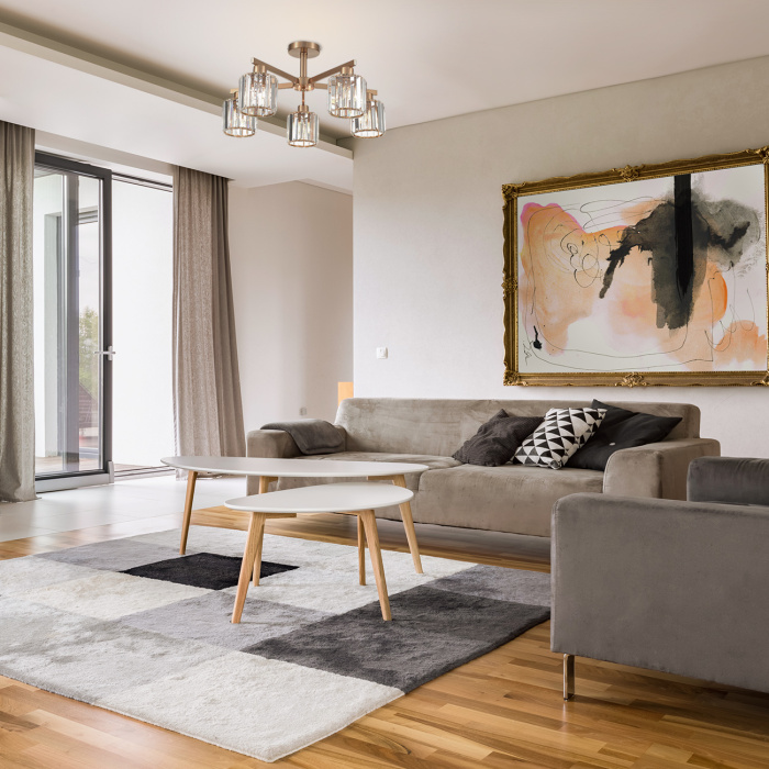 Потолочный светильник ADORN ESCADA 692/5P Сopper