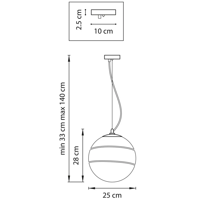 Подвесной светильник Dissimo LIGHTSTAR 803116