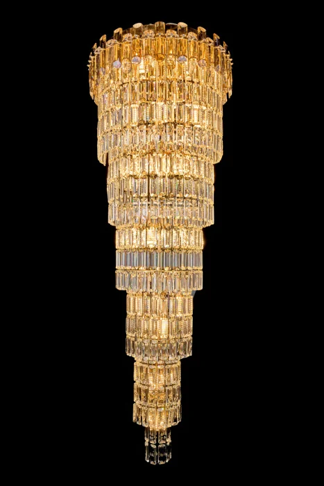 Каскадная люстра Leon Jacqueline LE7161/1700 GD/SH