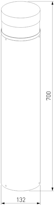 Уличный столб Elektrostandard 1533 grey 4690389163272