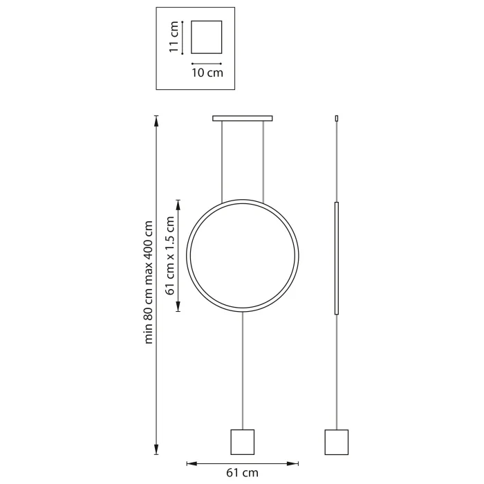 Светильник подвесной Undine Lightstar 738657