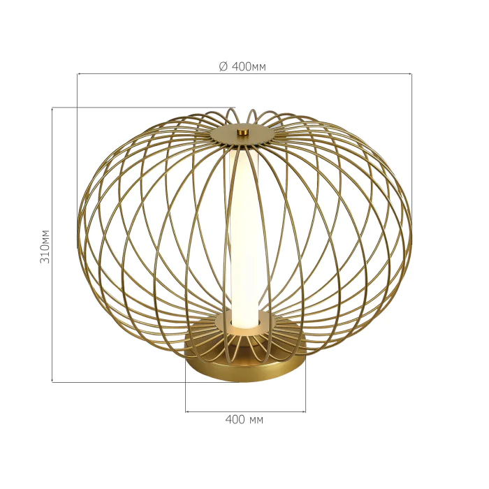 Настольный светильник ST LUCE SLICE SL6124.204.01