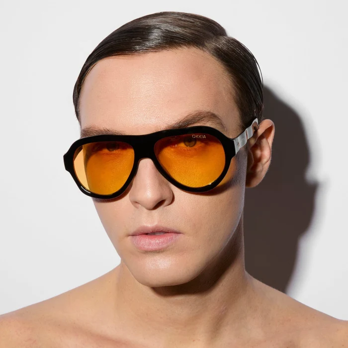 Солнцезащитные очки Seletti FLORIDA - Yellow Gradient OKS04-BY