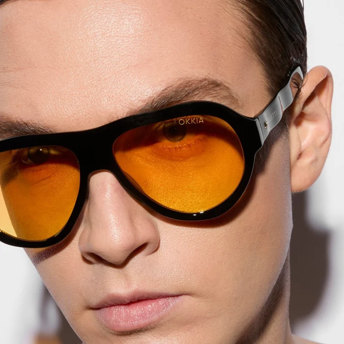 Солнцезащитные очки Seletti FLORIDA - Yellow Gradient OKS04-BY