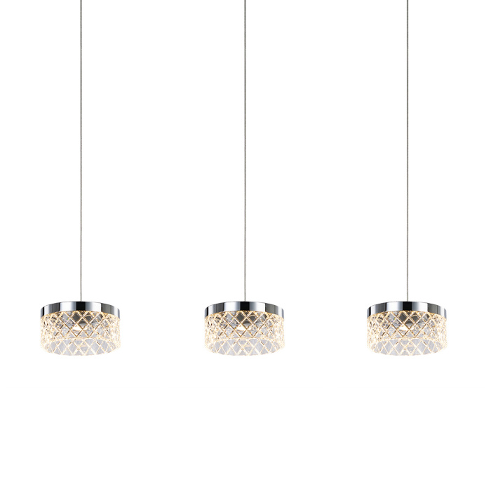 Подвесной светильник Delight Collection Diamond cut MD21020075-3B chrome