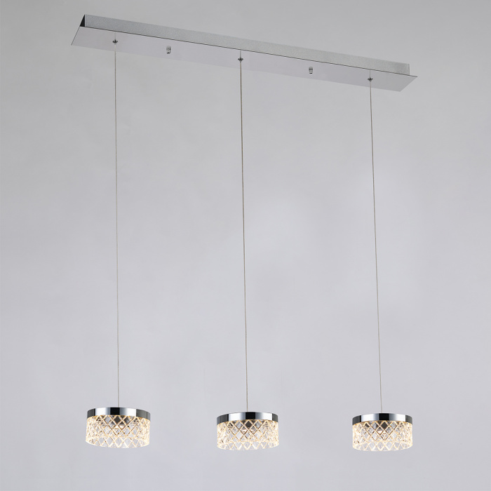 Подвесной светильник Delight Collection Diamond cut MD21020075-3B chrome