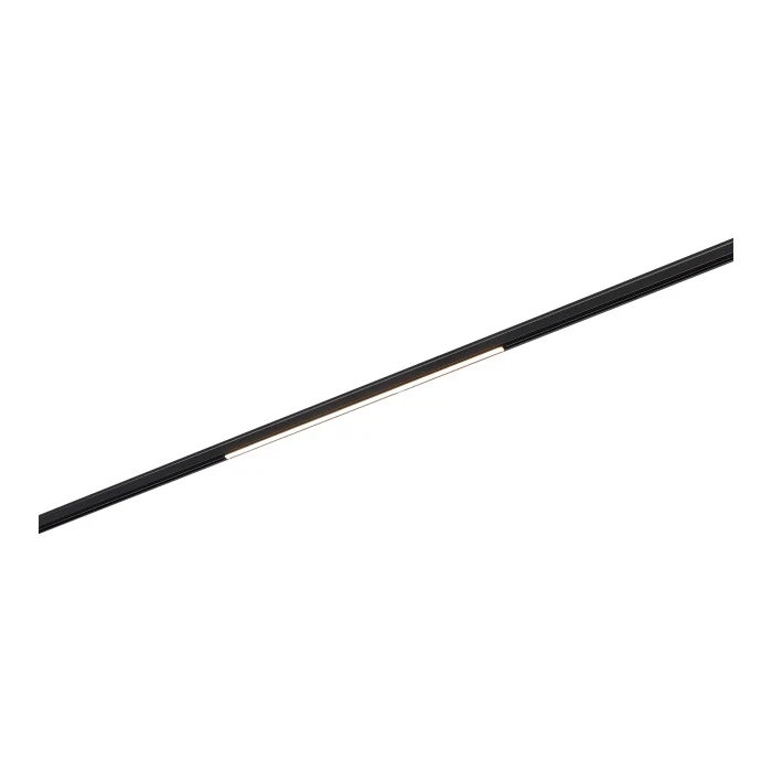 Магнитный трековый светильник Черный LED 1*5W 4000K 360Lm Ra>80 100 IP20 L300xW5xH12 24 ST667.446.05