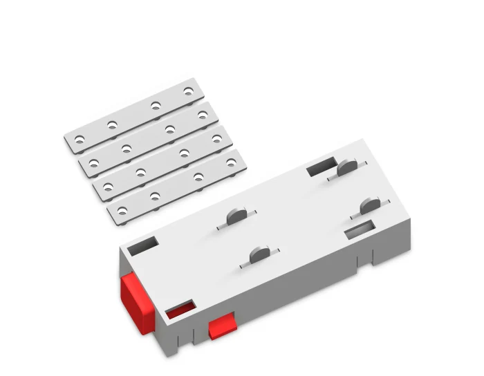 Коннектор питания прямой с соединителем для шинопровода в натяжной потолок Magnetic 220V Ambrella light GL1107