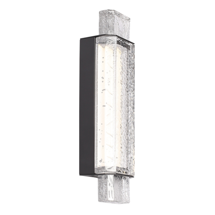 Светильник настенный ST-Luce черный/прозрачный LED 1*11W 3000K SL6140.401.01