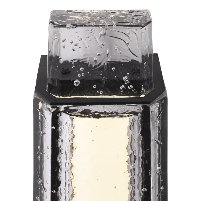 Светильник настенный ST-Luce черный/прозрачный LED 1*11W 3000K SL6140.401.01