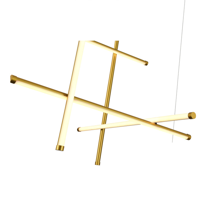 Светильник подвесной ST-Luce Матовое золото LED 1*70W 3000K SL6207.203.70