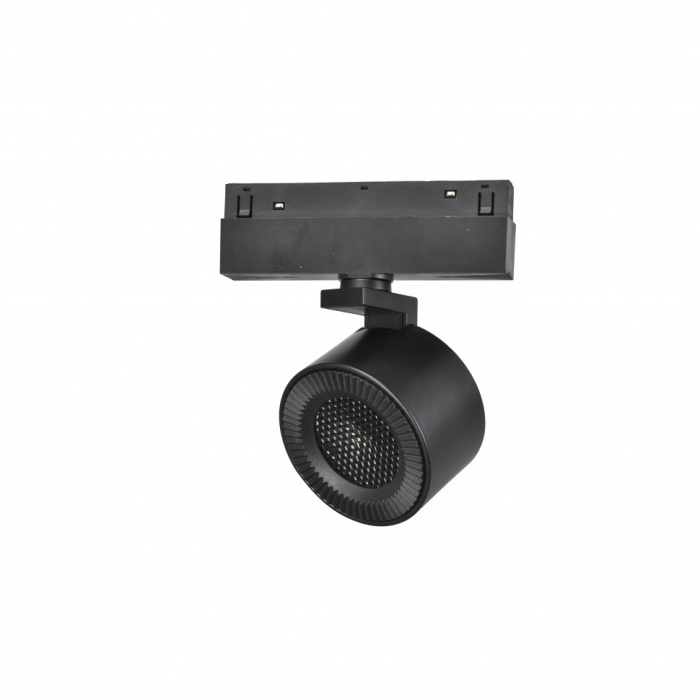 Светильник трековый магнитный iLedex VISION 4822-010-D82-12W-38DG-3000K BK (W/W)