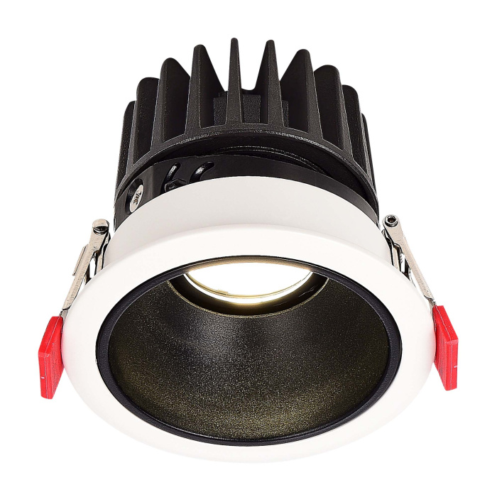 Светодиодный модуль Черный LED 1*2W 4000K 960Lm Ra90 36° IP20 D69xH85 220-240V(глянец) ST851.448.12