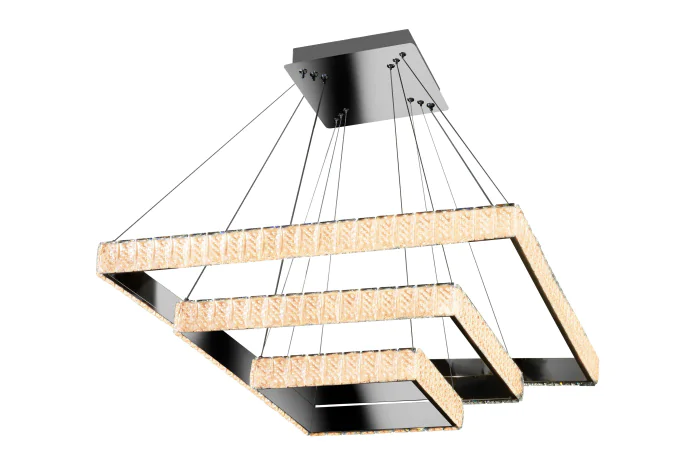 Подвесная люстра iLedex Crystal ice MD7212-105B CR